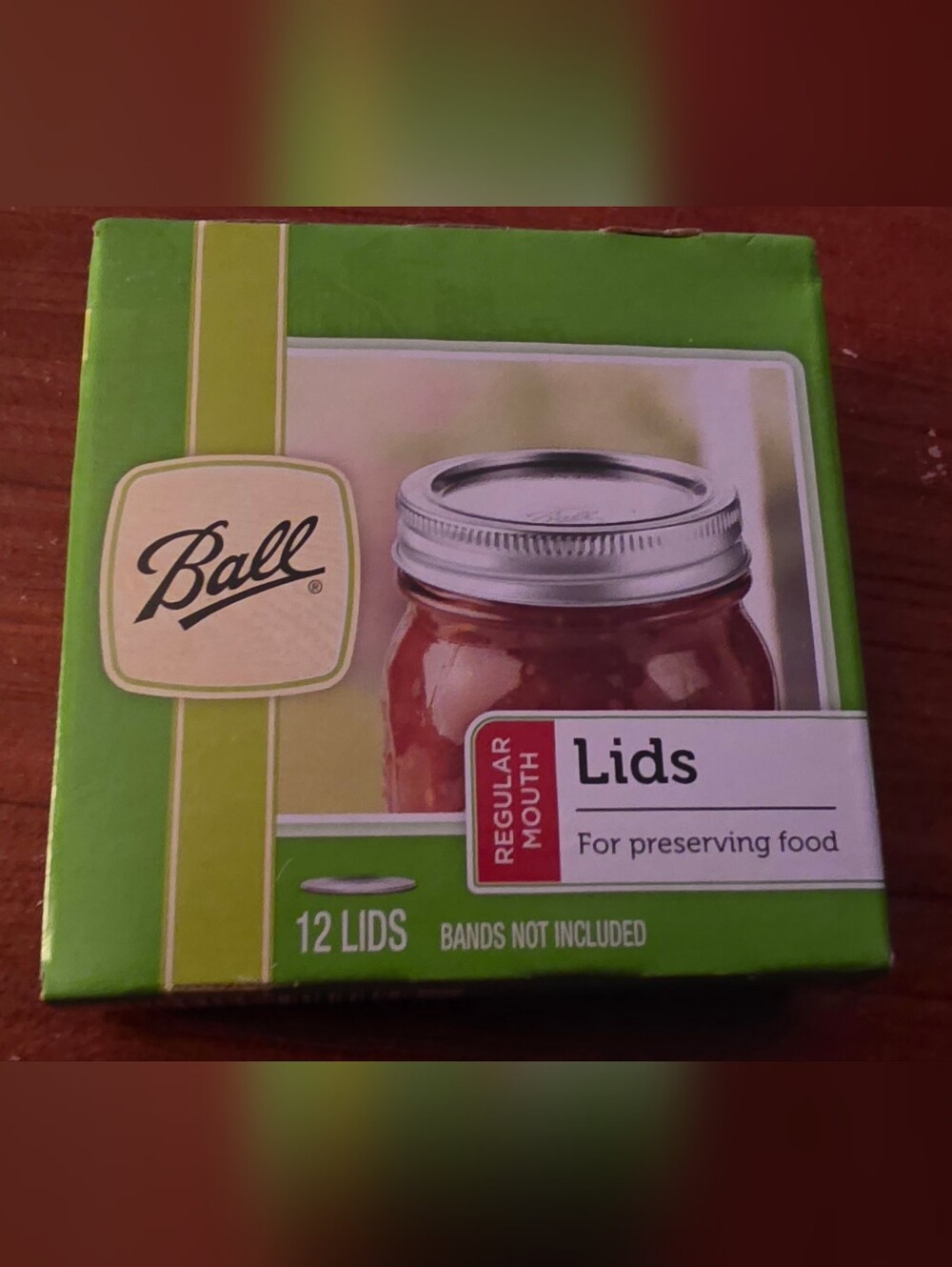 Ball Regular Mouth Canning Mason Jar Lids – Silver (12 Count) 1 Pack
